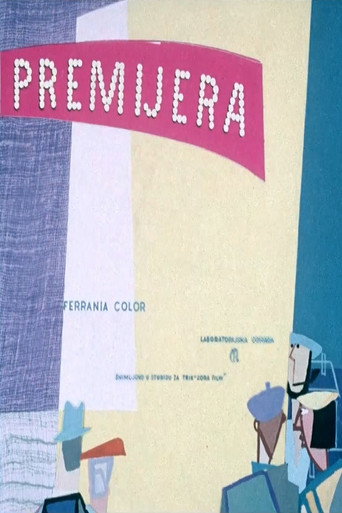 Movie poster for Opening Night (1957)