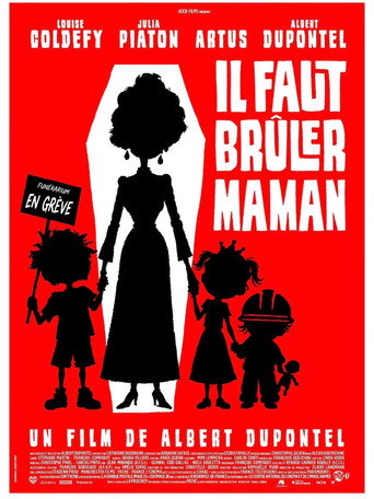 Movie poster for Il faut brûler maman (2026)