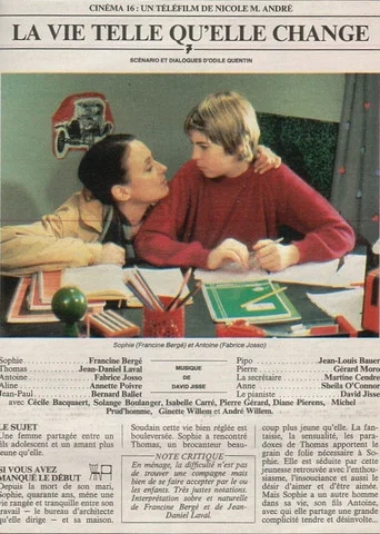 Movie poster for La vie telle qu'elle change (1984)