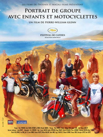 Movie poster for Portrait de groupe avec enfants et motocyclettes (2009)