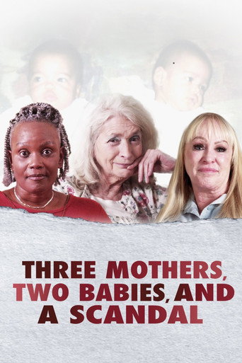 Series poster for Three Mothers, Two Babies, and a Scandal (2022)