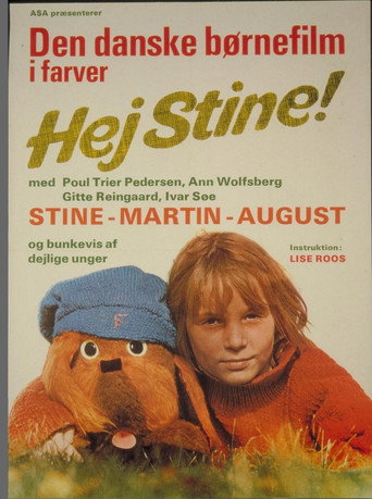 Movie poster for Hej Stine! (1970)