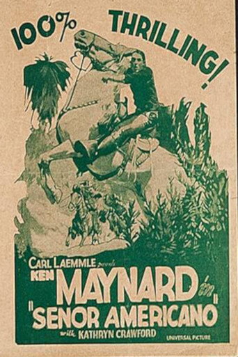 Movie poster for Señor Americano (1929)
