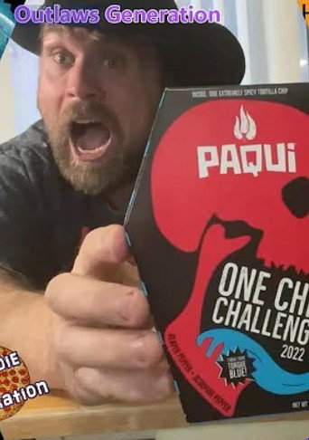 Movie poster for Foodie Federation 2022 Blue Paqui One Chip Challenge