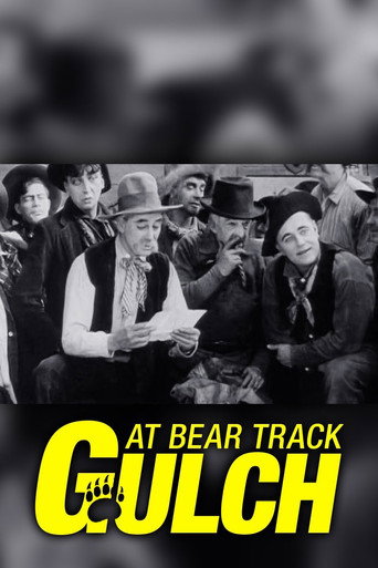 Movie poster for At Bear Track Gulch (1913)