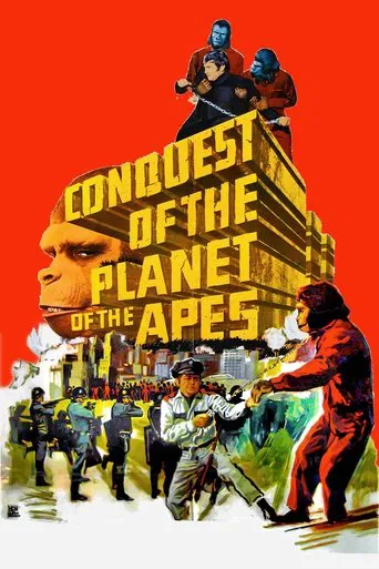 Movie poster for Conquest of the Planet of the Apes (1972)