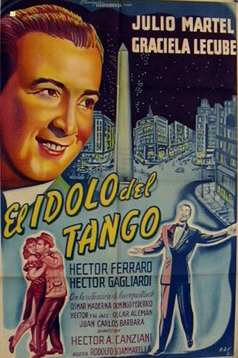 Movie poster for El ídolo del tango (1949)