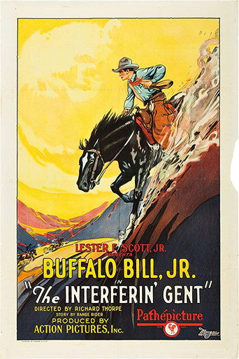 Movie poster for The Interferin' Gent (1926)