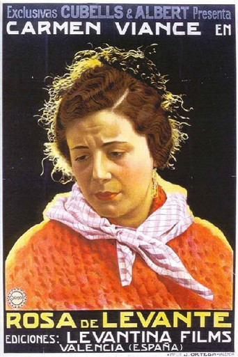 Movie poster for Rosa de Levante (1926)