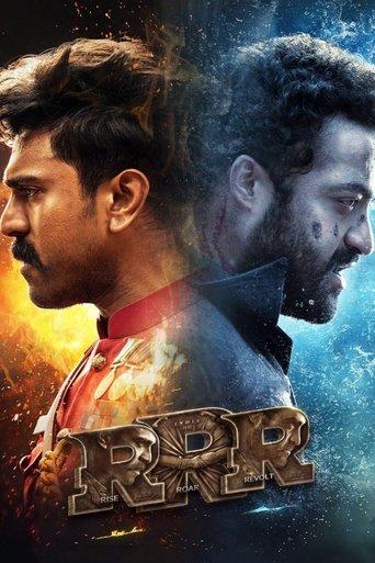 Movie poster for RRR (2022)