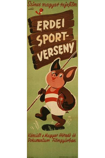 Sport Competition in the Forest poster