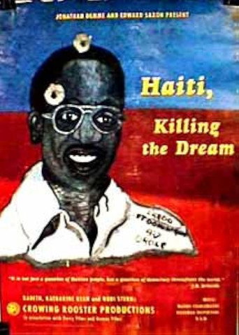 Movie poster for Haiti: Killing the Dream