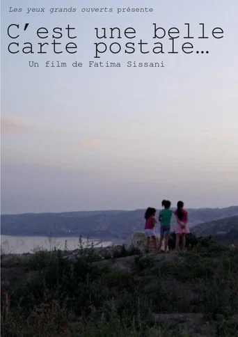 Movie poster for C'est une belle carte postale (2022)