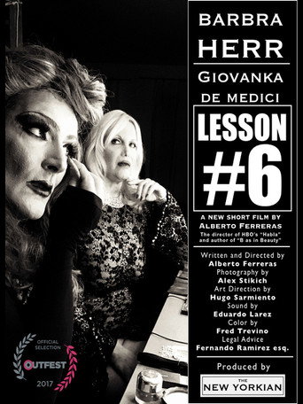 Movie poster for Lesson #6 (2017)