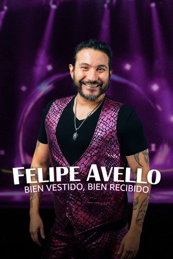 Movie poster for Felipe Avello: Well Dressed, Well Received (2023)