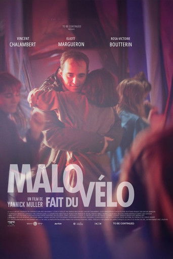 Malo fait du vélo poster