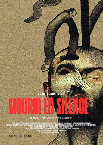 Movie poster for Mourir En Silence (2025)