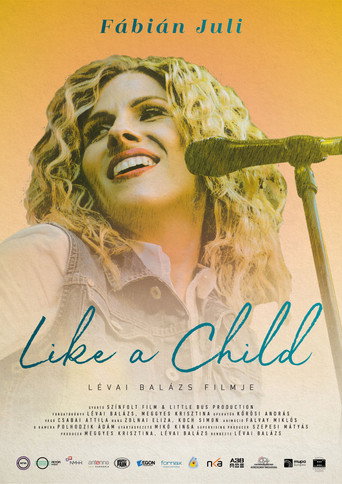 Movie poster for Like a Child - Fábián Juli