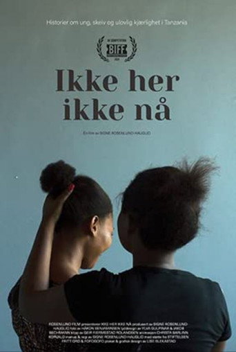 Movie poster for Not in Tanzania (2020)