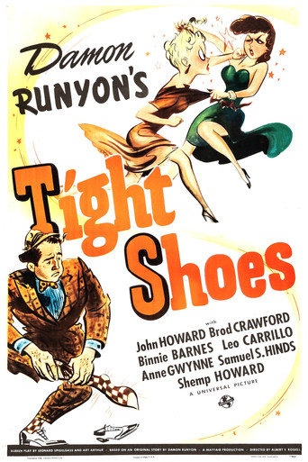 Movie poster for Tight Shoes (1941)
