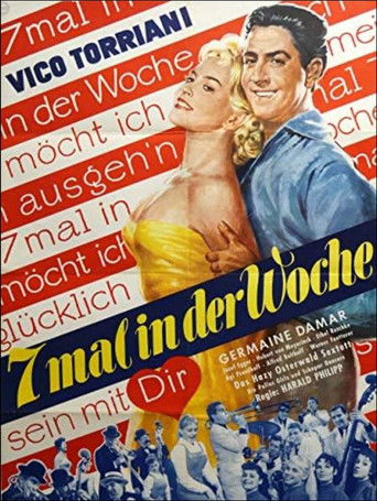 Siebenmal in der Woche poster