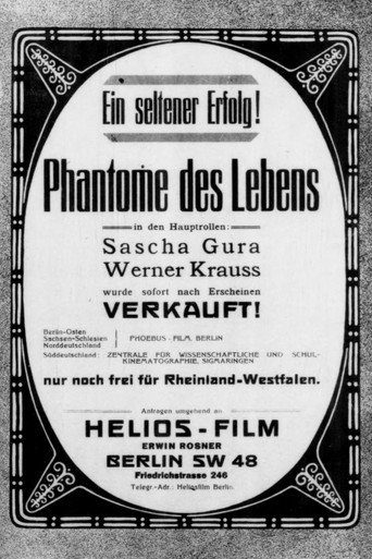 Movie poster for Phantome des Lebens (1919)