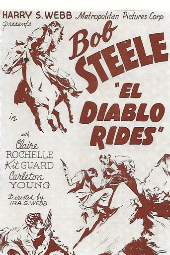 Movie poster for El Diablo Rides (1939)
