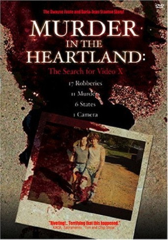 Movie poster for Murder in the Heartland: The Search For Video X (2003)