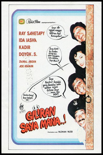 Movie poster for Giliran Saya Mana (1989)