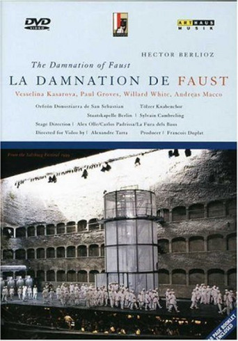Movie poster for The Damnation of Faust (1999)