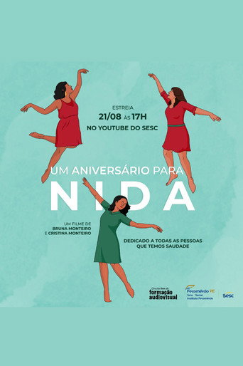 Movie poster for Um Aniversário para Nida (2020)
