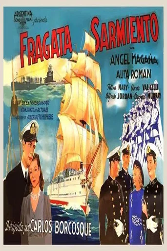 Movie poster for Fragata Sarmiento (1940)