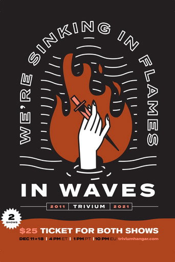 Movie poster for Trivium – Live From The Hangar: In Waves (2021)