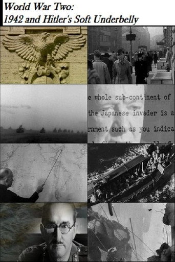 Series poster for World War Two: 1942 and Hitler's Soft Underbelly (2012)