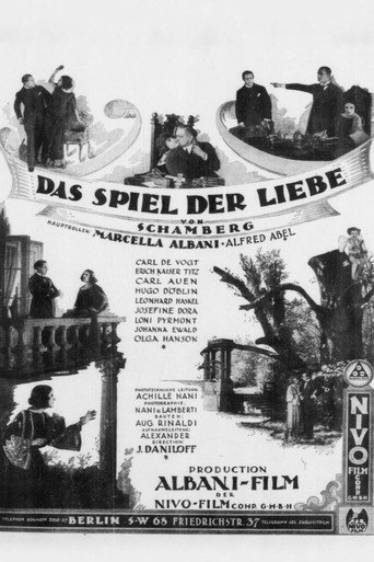 Movie poster for Das Spiel der Liebe (1924)