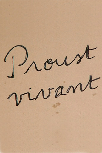 Proust vivant poster