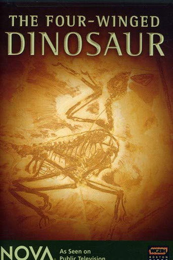 Movie poster for The Four-Winged Dinosaur (2008)