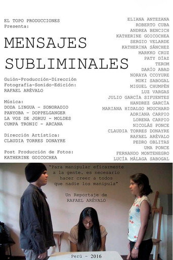 Movie poster for Mensajes Subliminales (2016)