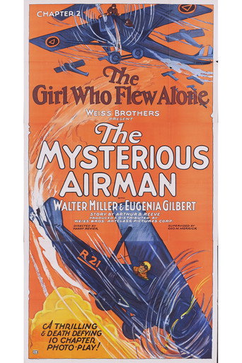 Movie poster for The Mysterious Airman (1928)