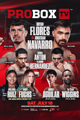 Movie poster for Bryan Flores vs. Jonathan Navarro (2026)