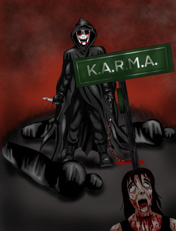 Movie poster for KARMA (2025)