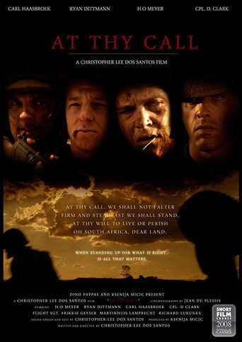 Movie poster for At Thy Call (2008)
