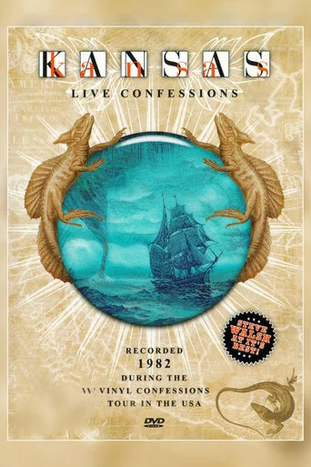 Movie poster for Kansas - Live Confessions (1982)