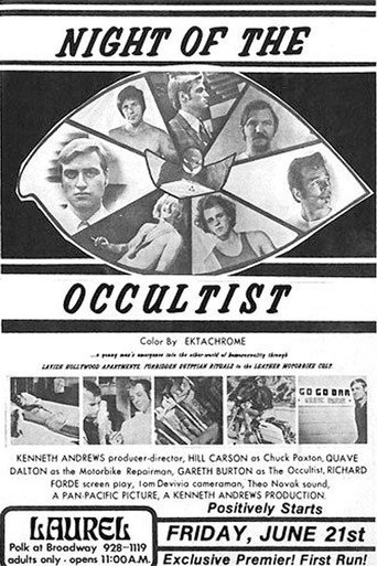Movie poster for Night of the Occultist (1974)