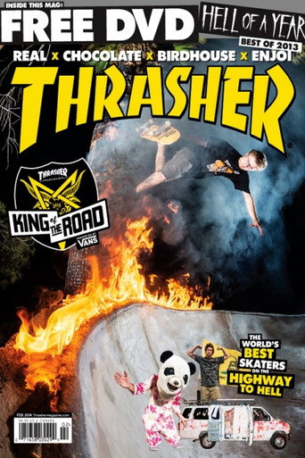 Movie poster for Thrasher - King of the Road 2013 (2013)
