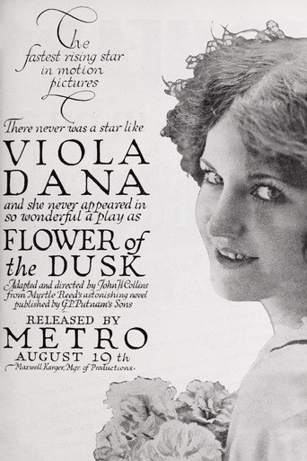 Movie poster for Flower of the Dusk (1918)