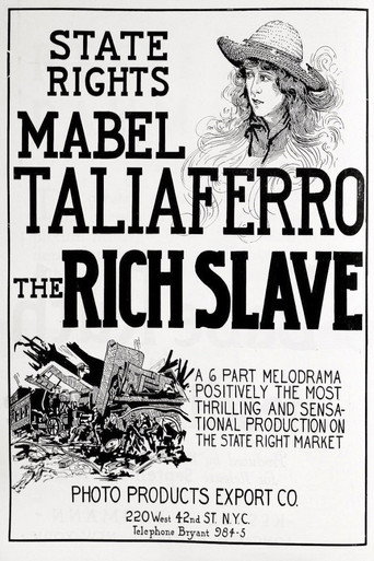 Movie poster for The Rich Slave (1921)