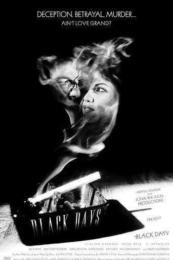 Movie poster for Black Days (2001)