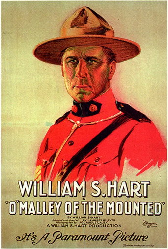 Movie poster for O'Malley of the Mounted (1921)