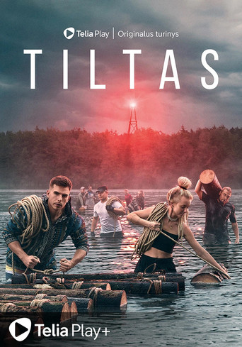 Series poster for Tiltas (2023)